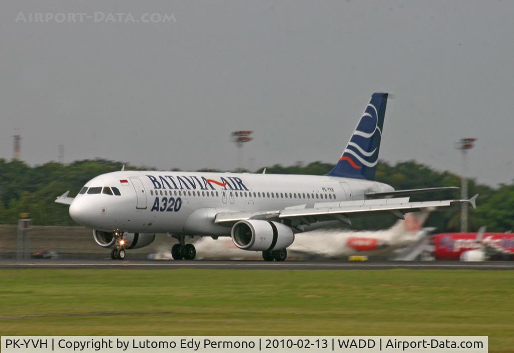PK-YVH, 1997 Airbus A320-232 C/N 710, Batavia