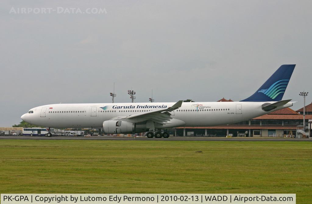 PK-GPA, 1996 Airbus A330-341 C/N 138, Garuda