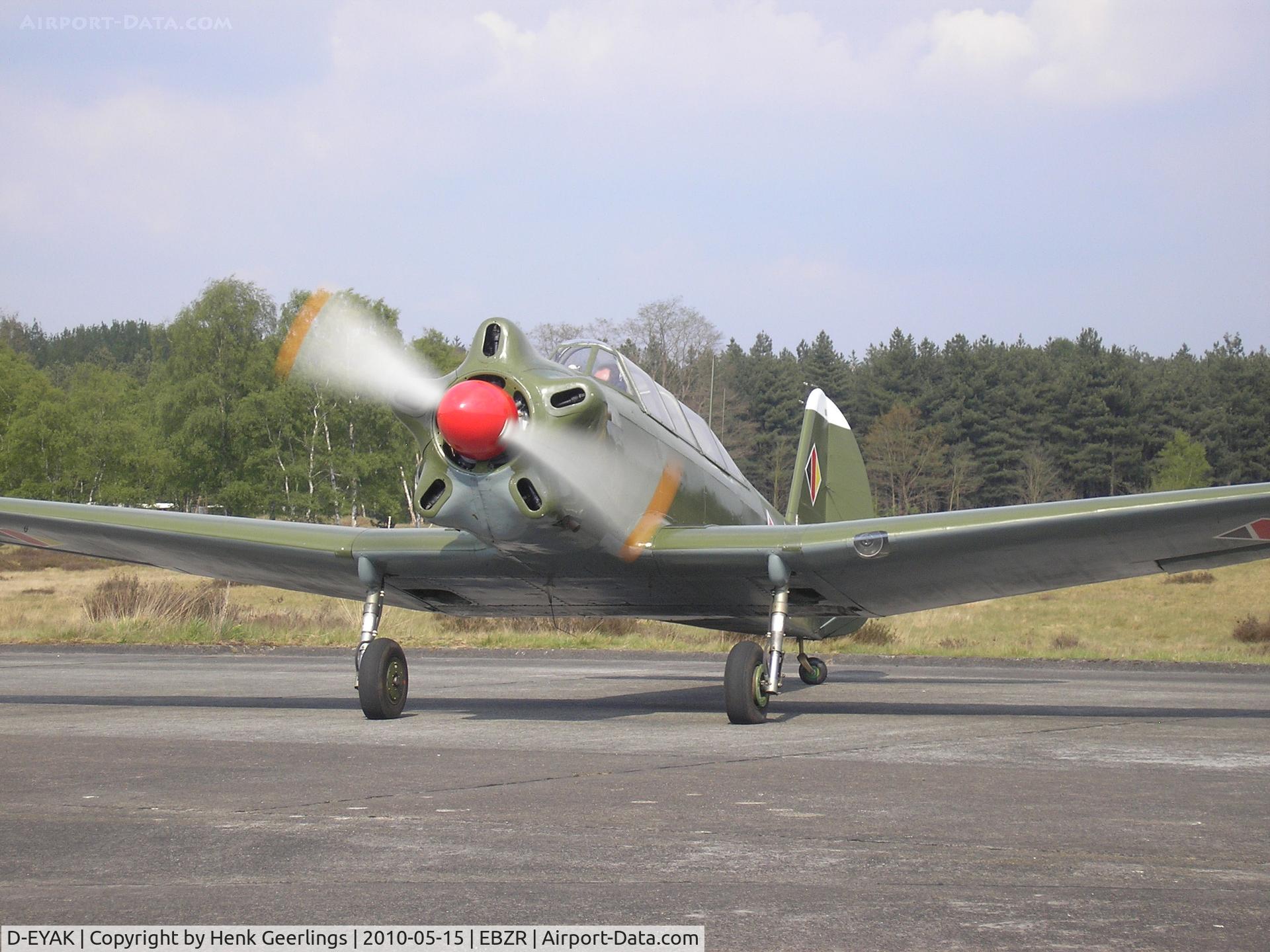 D-EYAK, 1955 Yakovlev Yak-18 C/N 1 320 007, Chipmunk & Cirrus Meet , May 2010