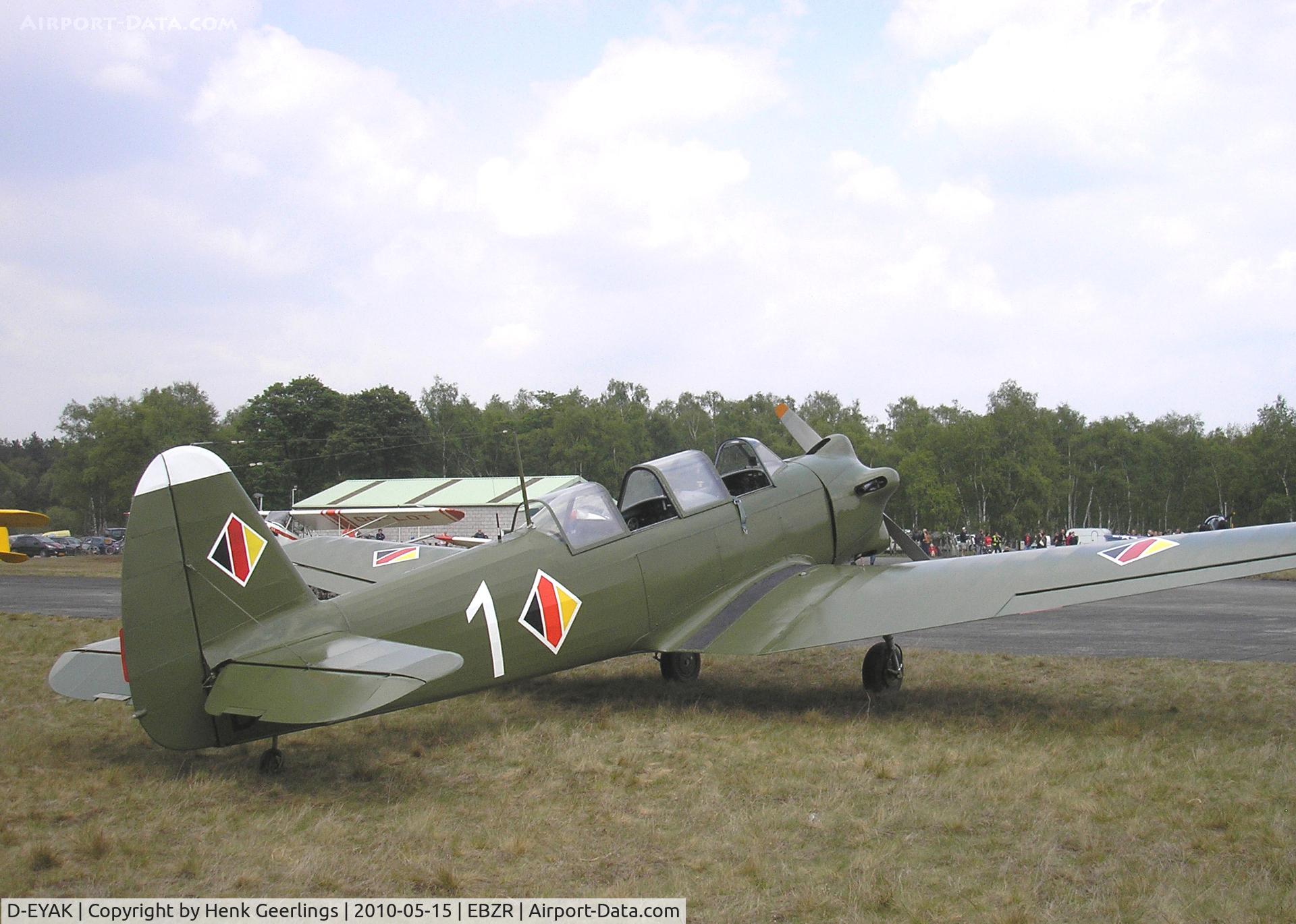 D-EYAK, 1955 Yakovlev Yak-18 C/N 1 320 007, Chipmunk & Cirrus Meet , May 2010