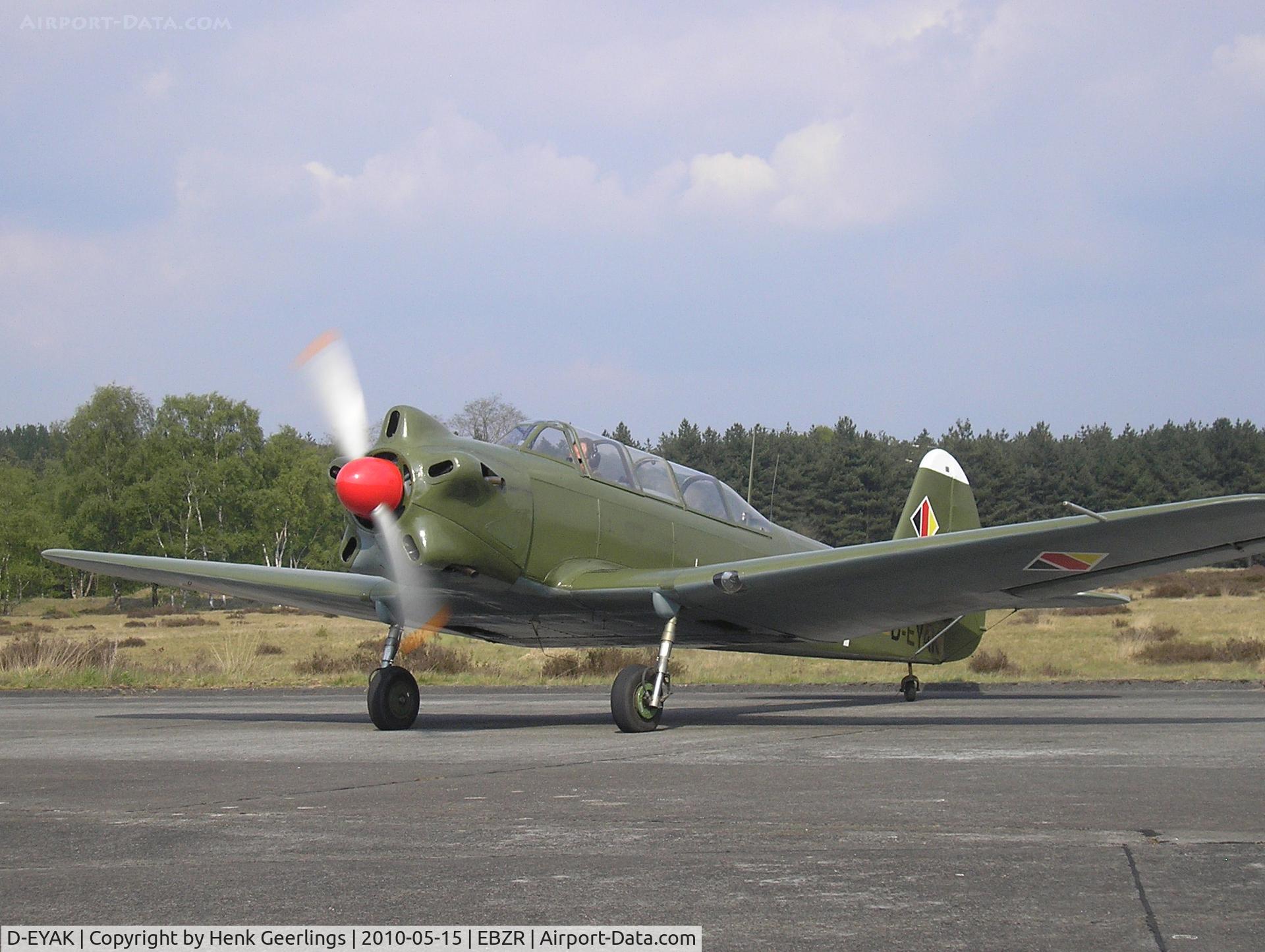 D-EYAK, 1955 Yakovlev Yak-18 C/N 1 320 007, Chipmunk & Cirrus Meet , May 2010