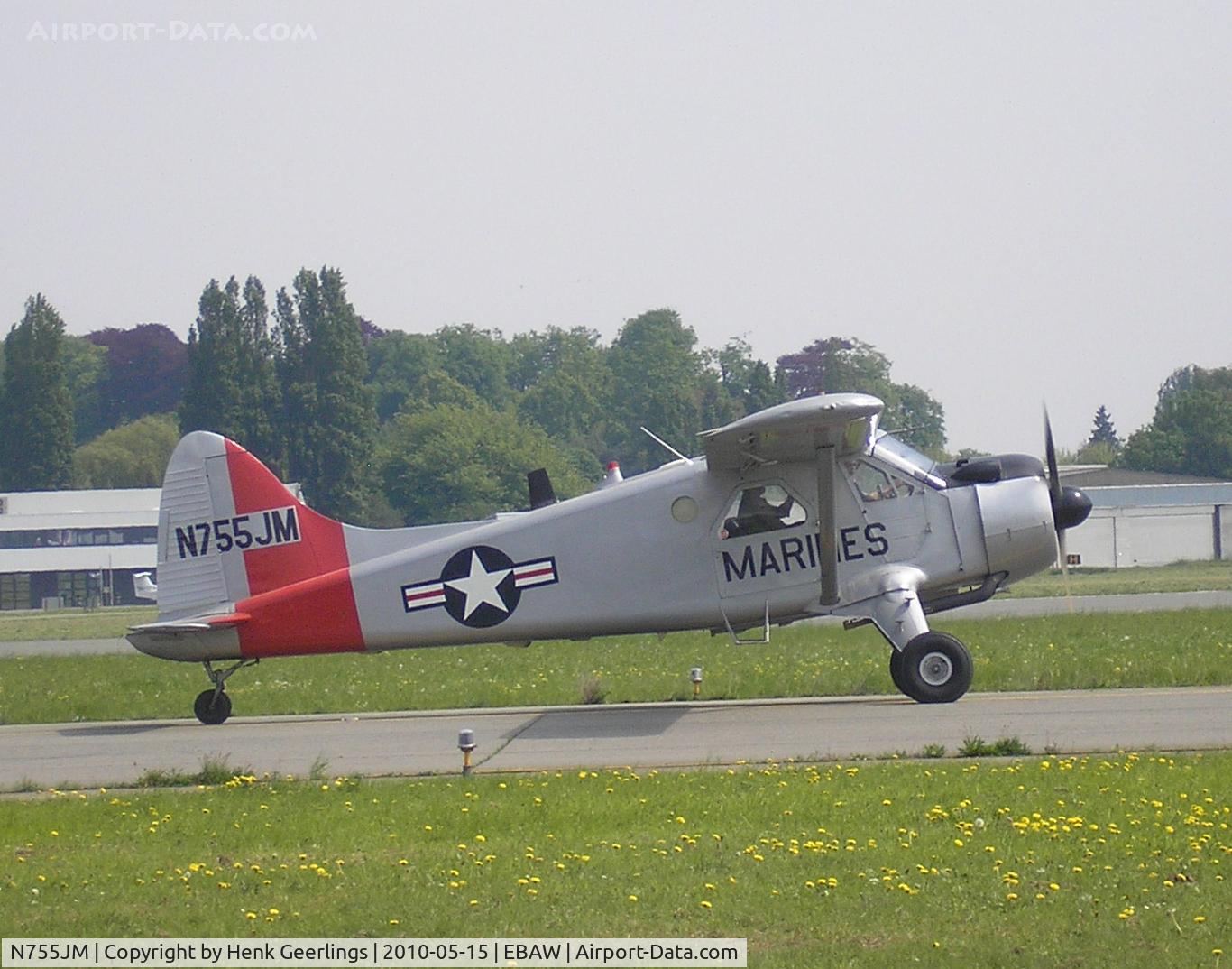 N755JM, 1957 De Havilland Canada U-6A Beaver C/N 1143, Stampe Fly In , Deurne , May 2010
