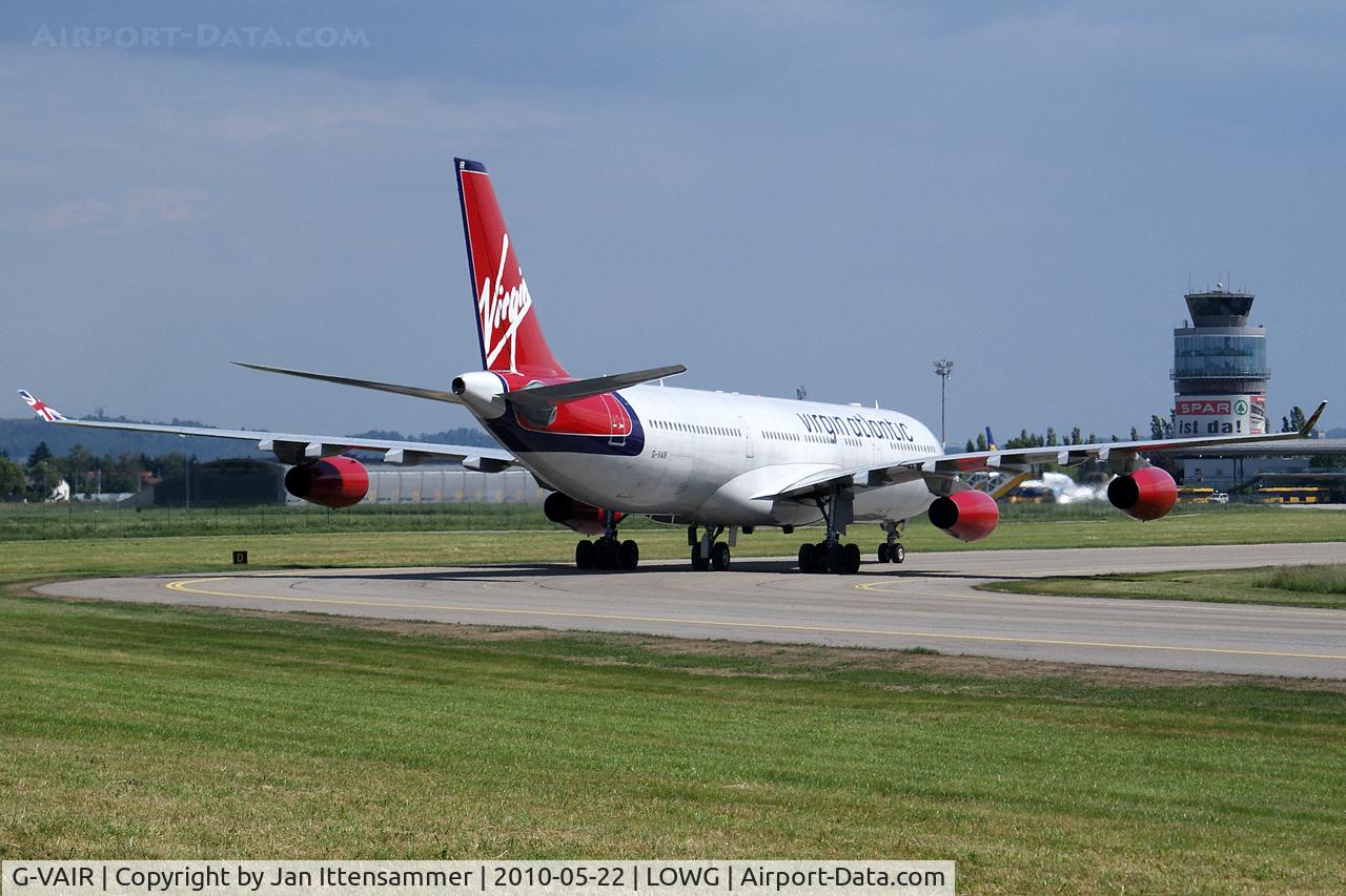 G-VAIR, 1997 Airbus A340-313 C/N 164, Very rare Visitor in Graz