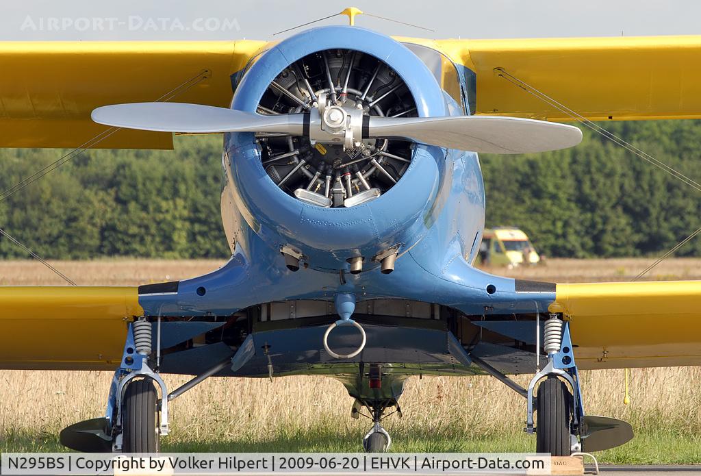 N295BS, 1939 Beech YC-43A Staggerwing C/N 295, at Volkel