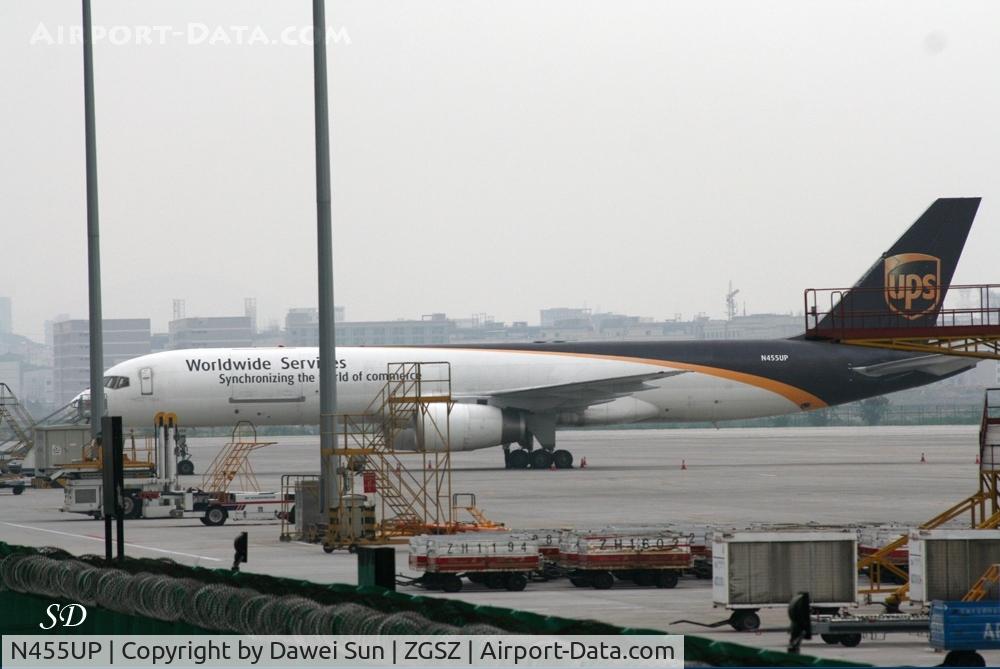 N455UP, 1995 Boeing 757-24APF C/N 25476, UPS Boeing 757 @ Shenzhen , China