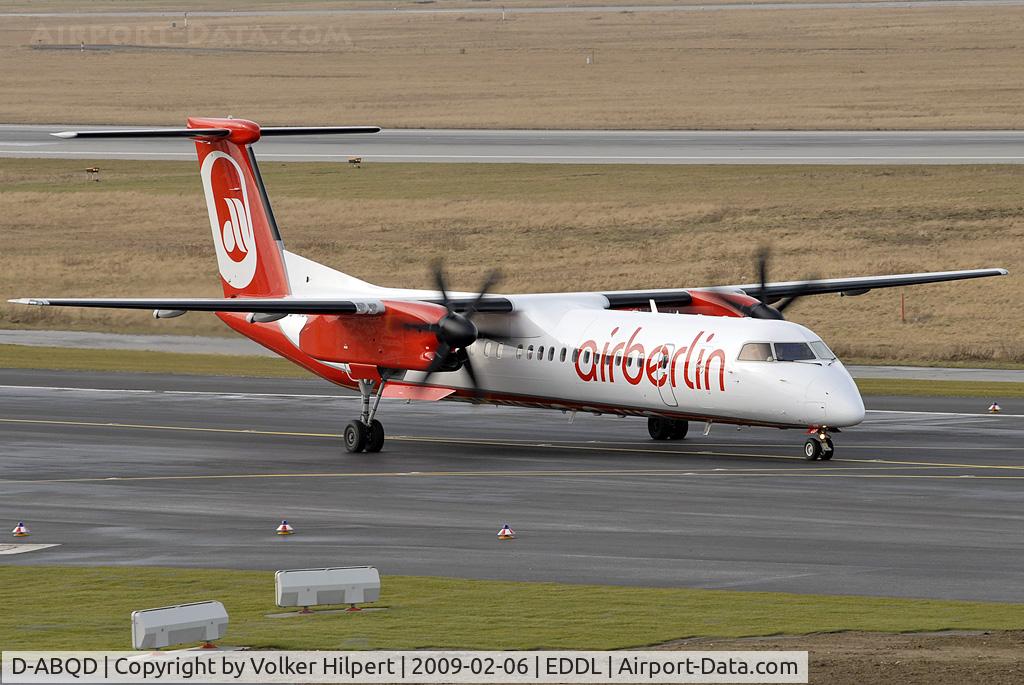 D-ABQD, 2009 De Havilland Canada DHC-8-402Q Dash 8 C/N 4234, Air Berlin