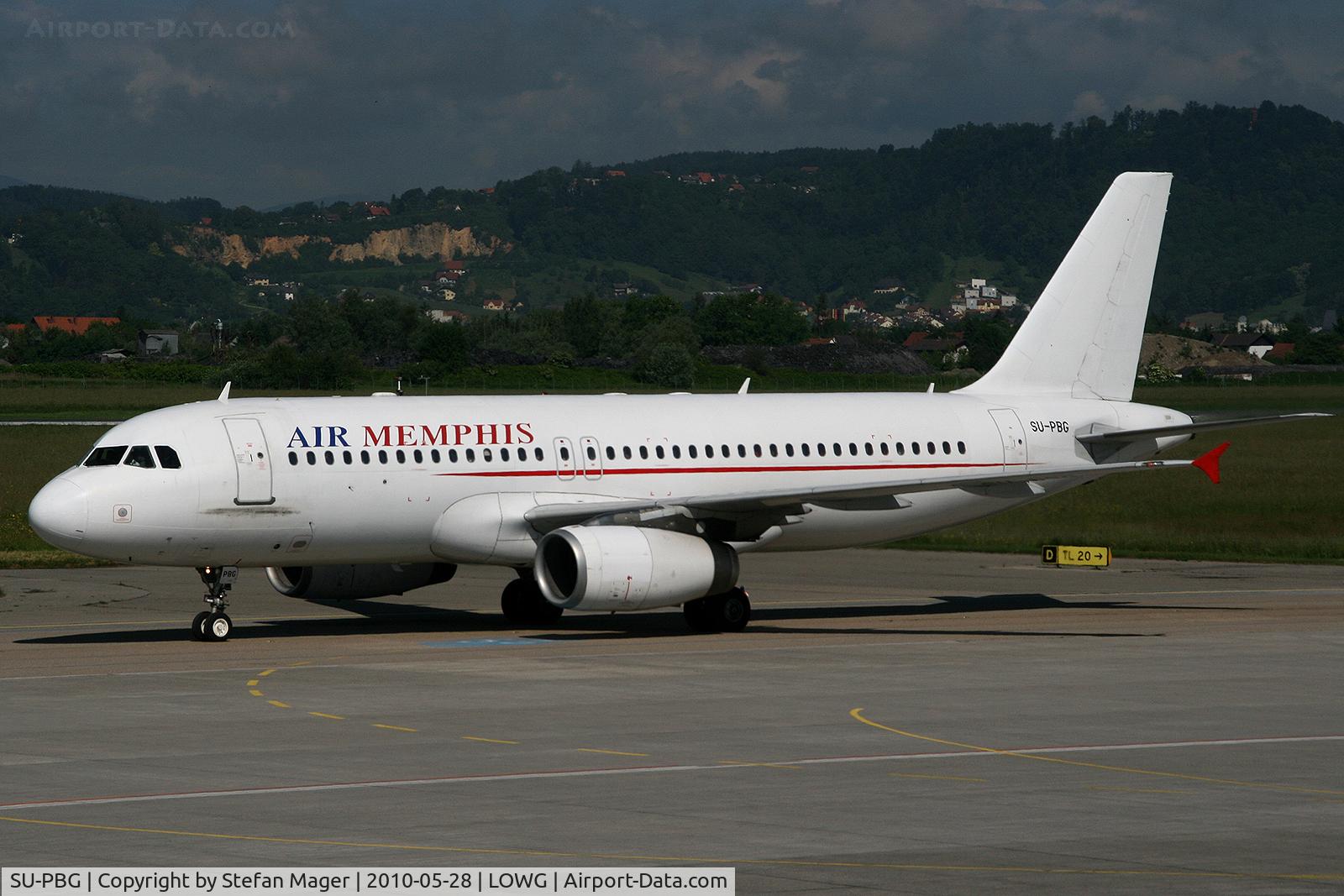 SU-PBG, 2000 Airbus A320-233 C/N 1353, Air Memphis A320