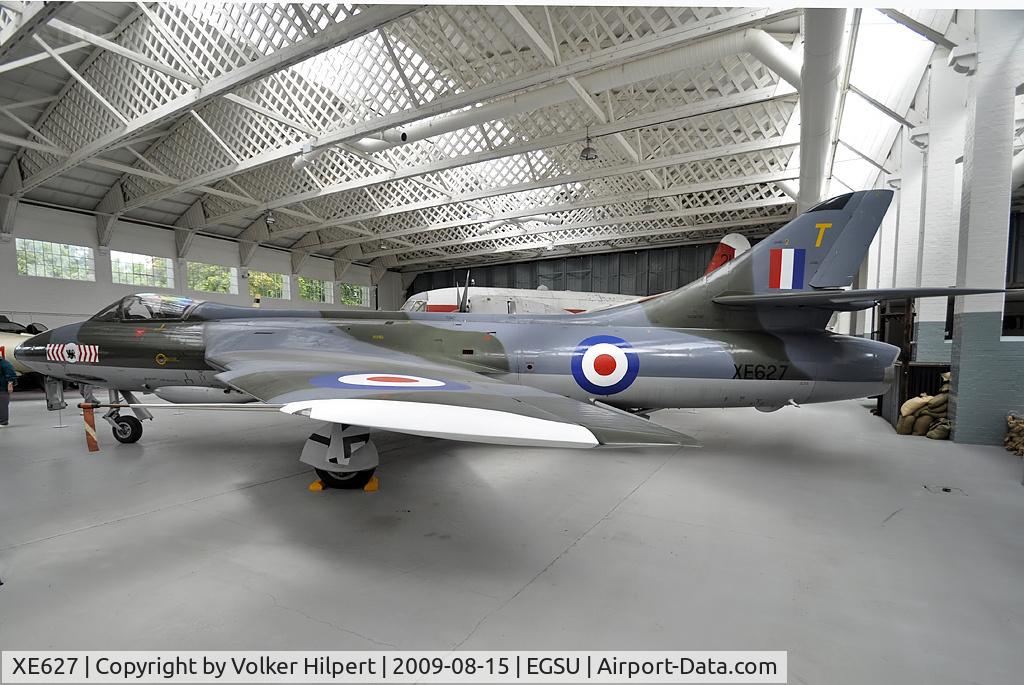 XE627, 1956 Hawker Hunter F.6A C/N 41H/679979, at Duxford