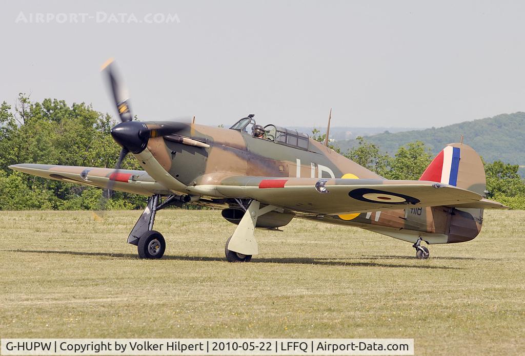 G-HUPW, 1940 Hawker Hurricane I C/N G592301, at LFFQ