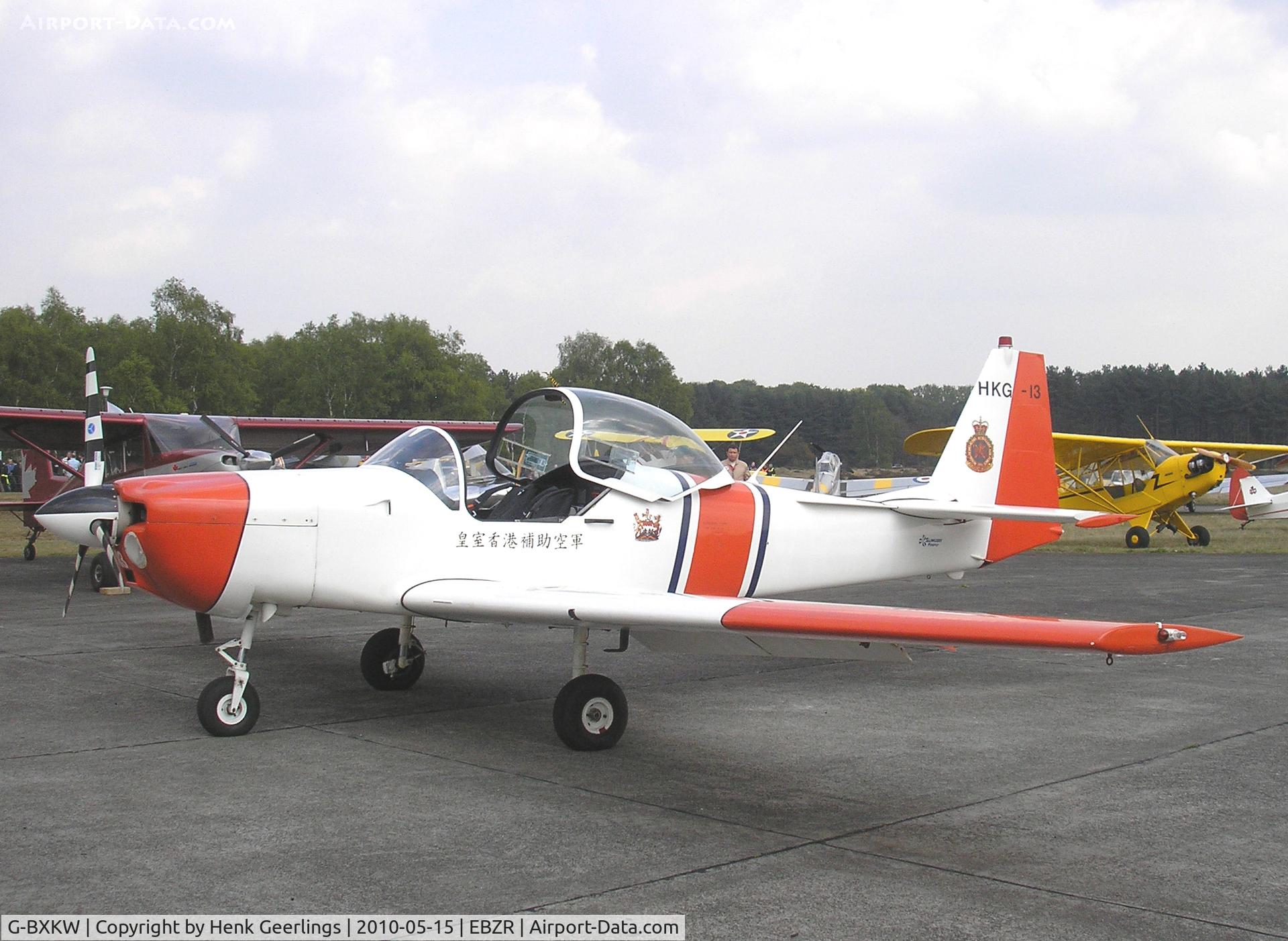 G-BXKW, 1988 Slingsby T-67M-200 Firefly C/N 2061, Chipmunk & Cirrus Meet , May 2010