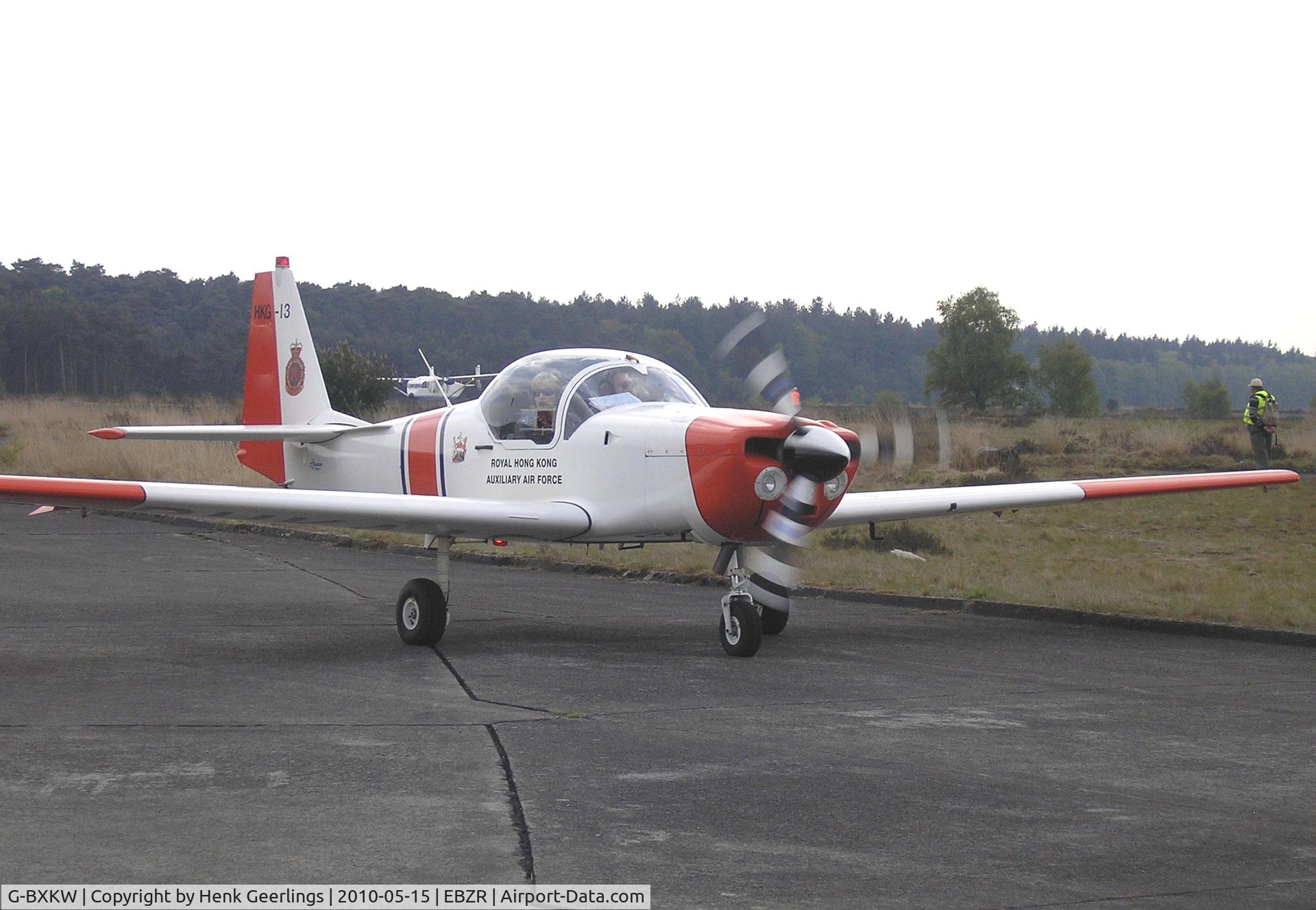 G-BXKW, 1988 Slingsby T-67M-200 Firefly C/N 2061, Chipmunk & Cirrus Meet , May 2010