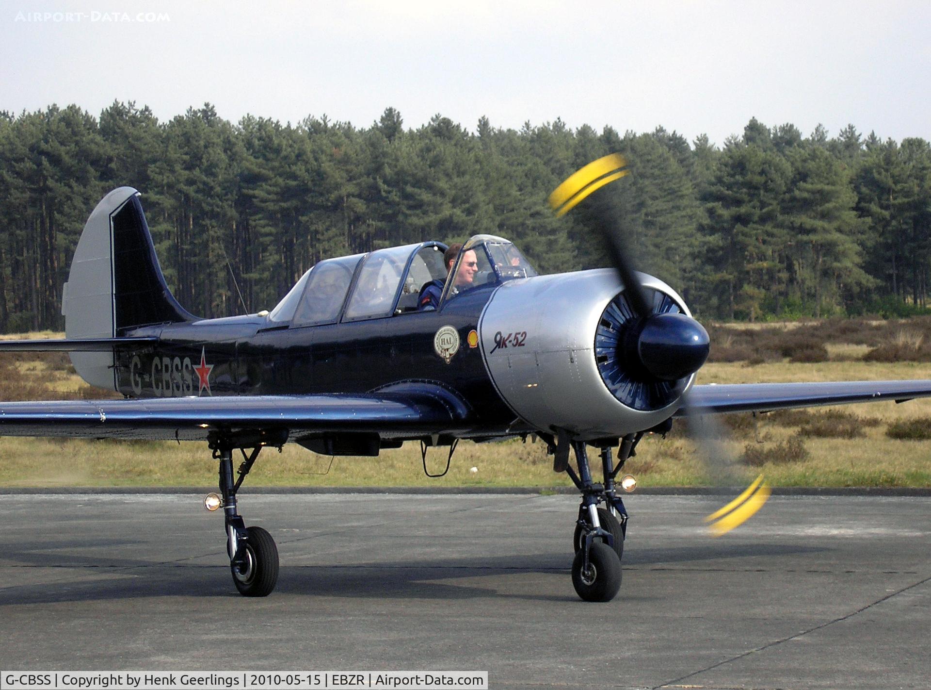 G-CBSS, 1983 Bacau Yak-52 C/N 833707, Chipmunk & Cirrus Meet , May 2010