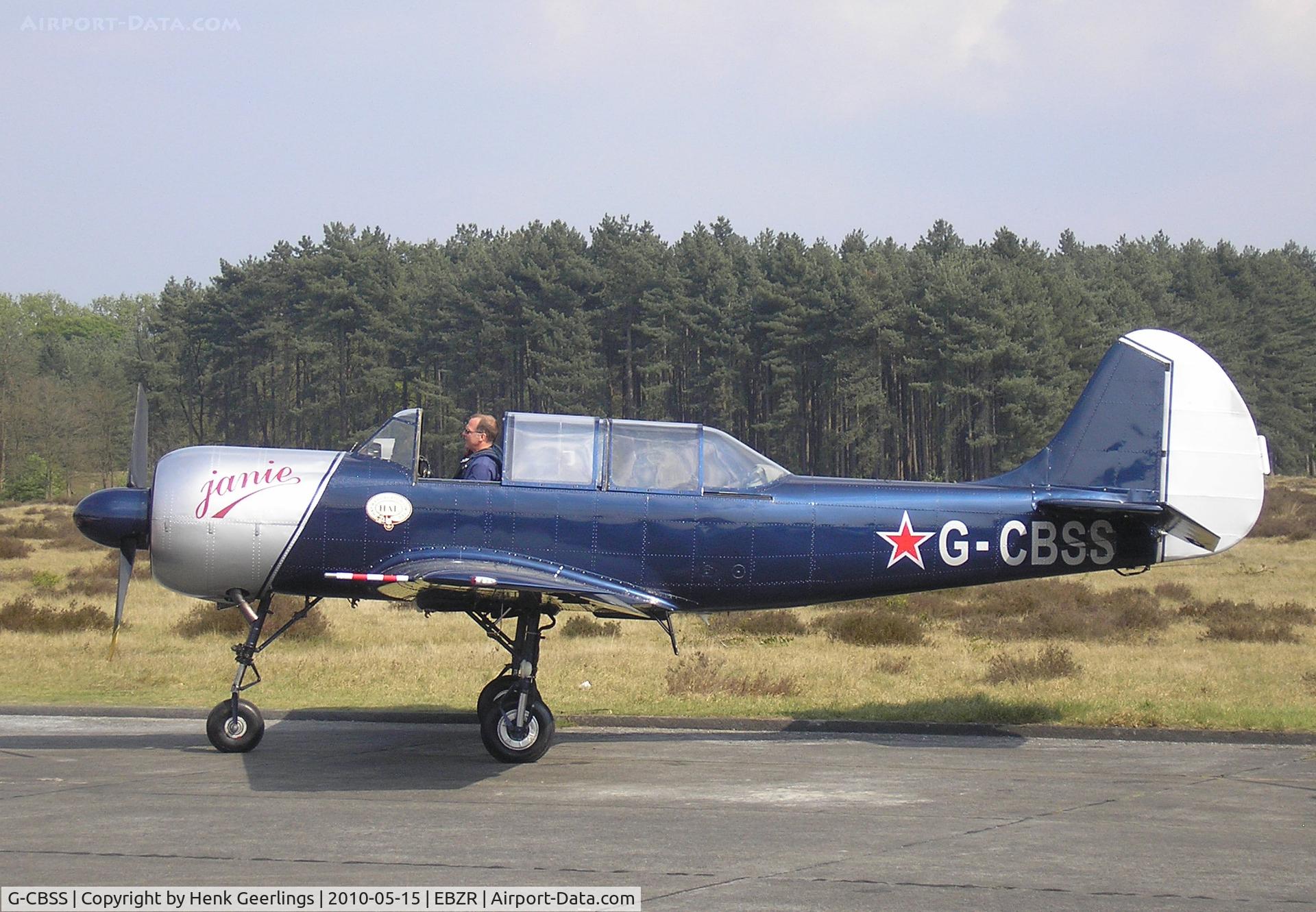 G-CBSS, 1983 Bacau Yak-52 C/N 833707, Chipmunk & Cirrus Meet , May 2010