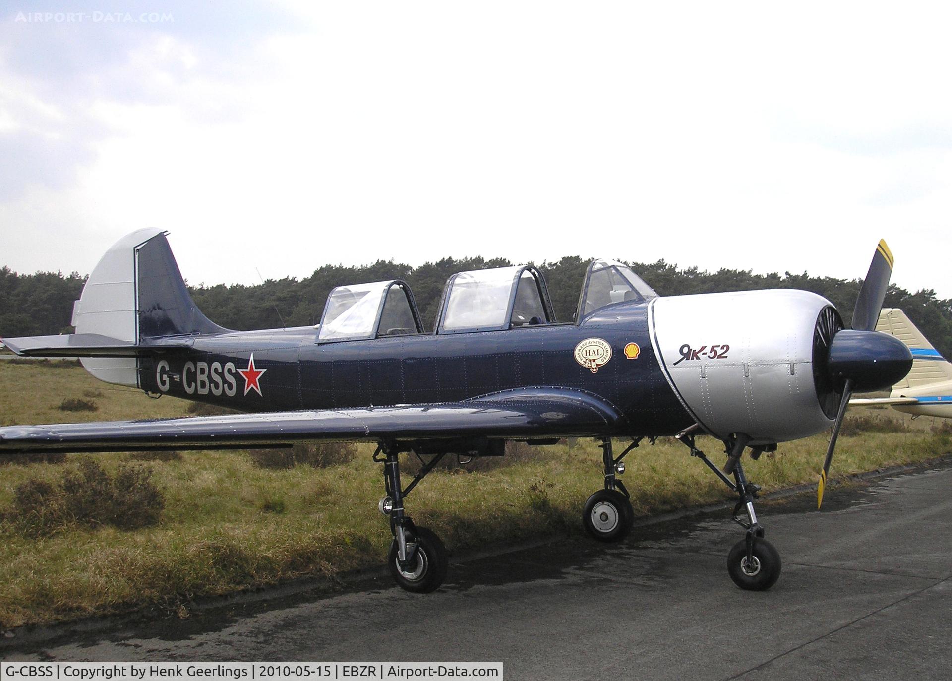 G-CBSS, 1983 Bacau Yak-52 C/N 833707, Chipmunk & Cirrus Meet , May 2010