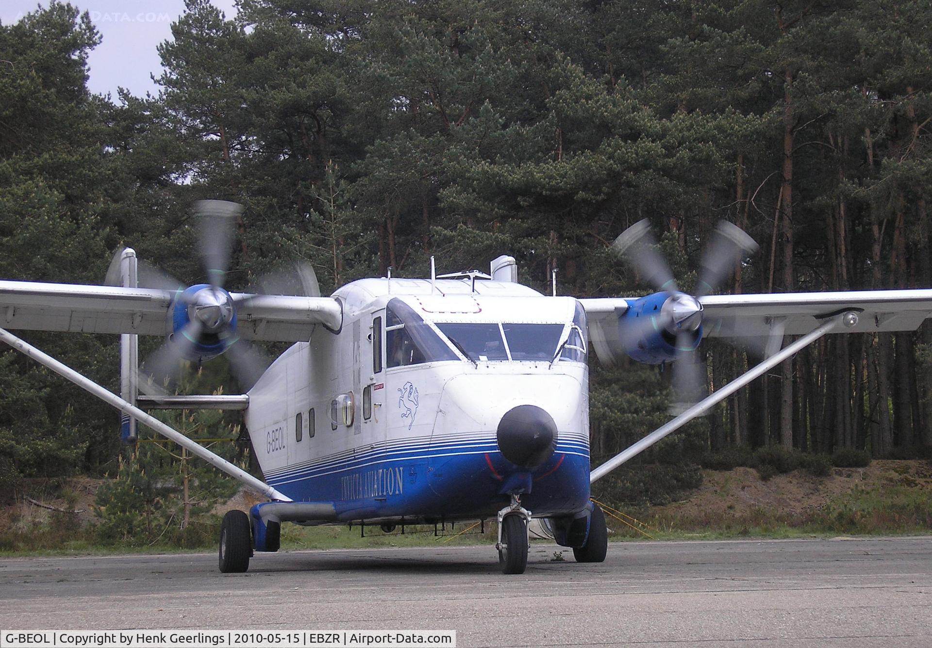 G-BEOL, 1977 Short SC-7 Skyvan 3-100 C/N SH.1954, Chipmunk & Cirrus Meet , May 2010