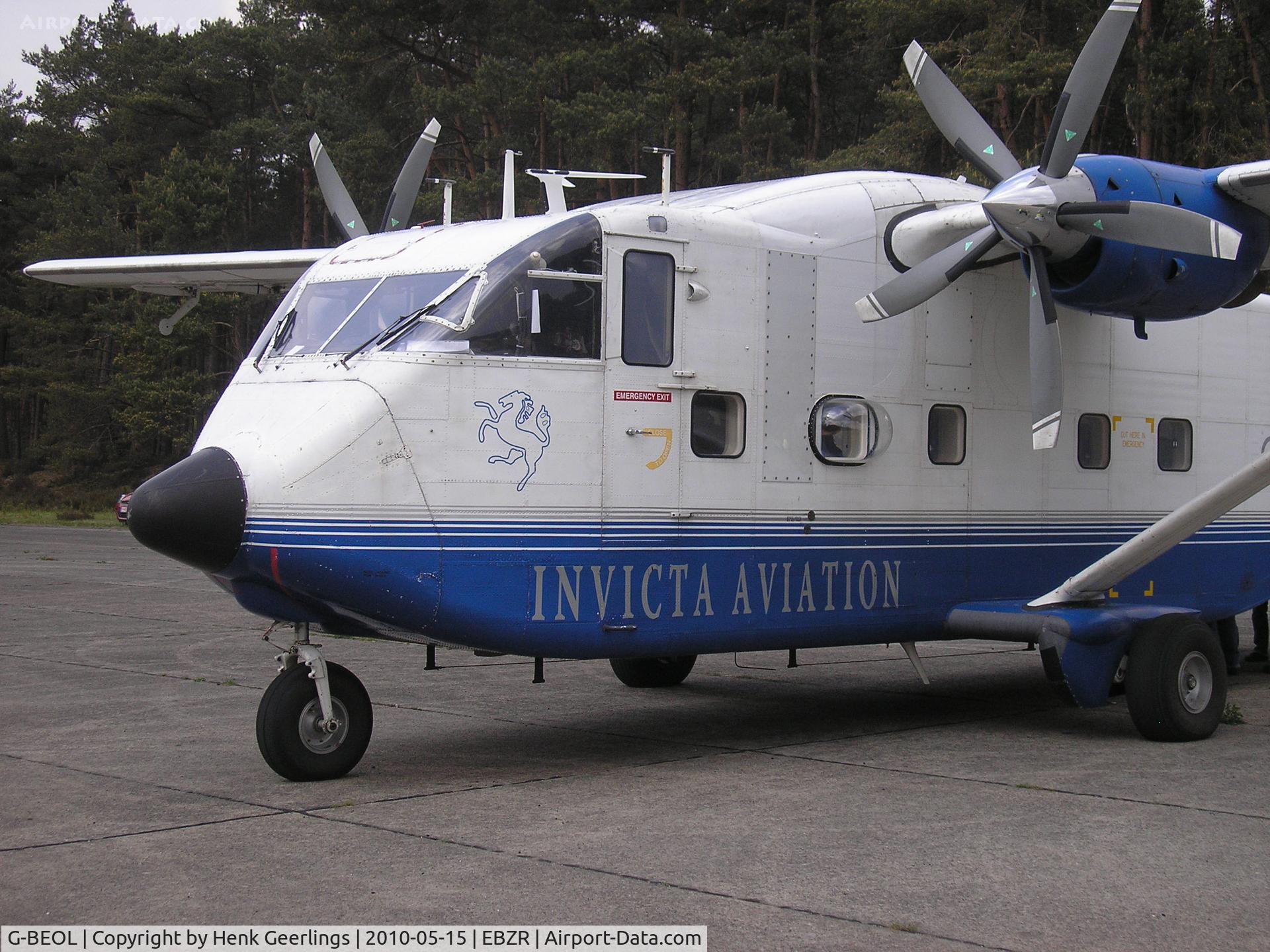 G-BEOL, 1977 Short SC-7 Skyvan 3-100 C/N SH.1954, Chipmunk & Cirrus Meet , May 2010