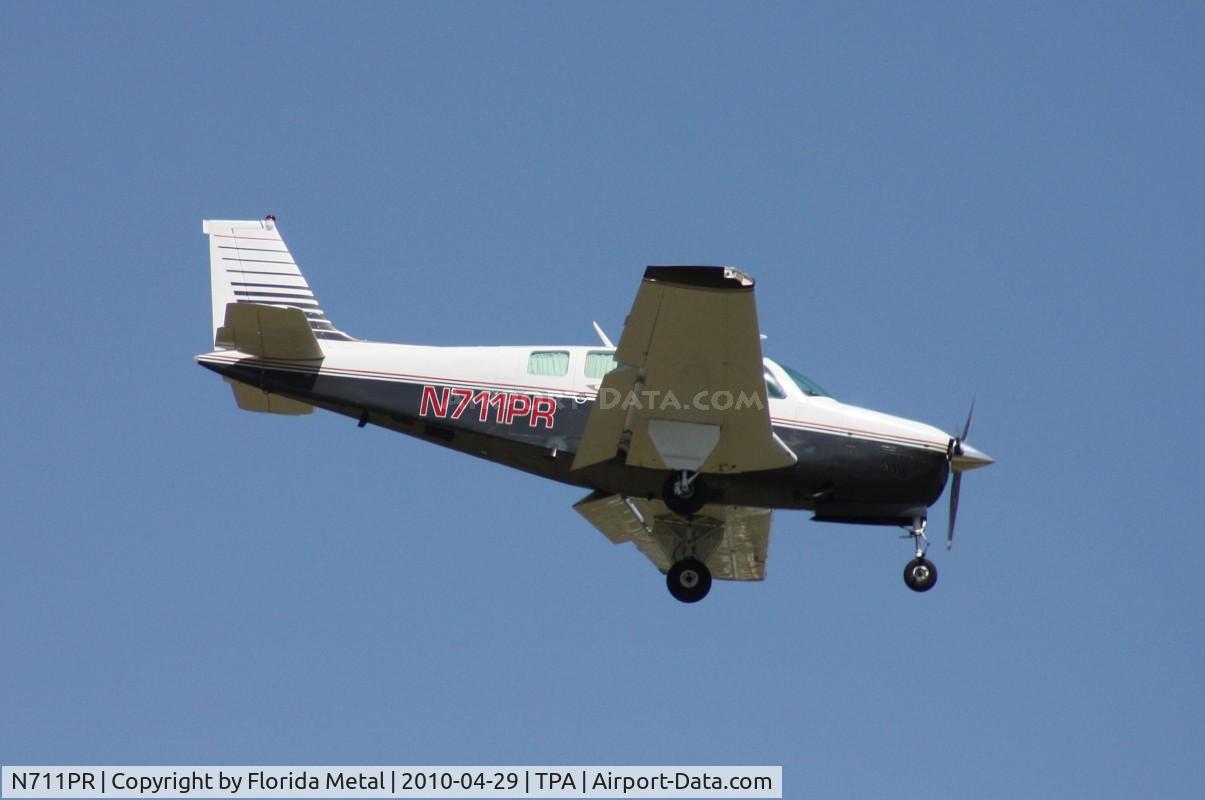 N711PR, 1974 Beech A36 Bonanza 36 C/N E-608, Beech A36