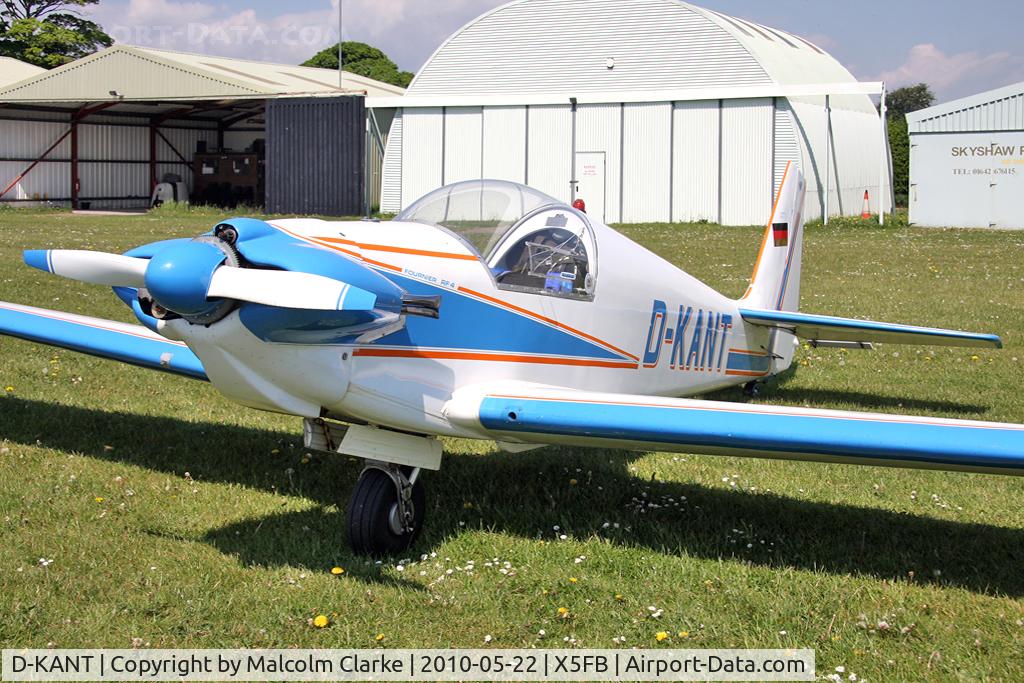 D-KANT, Sportavia-Putzer Fournier RF-4D C/N 4086, Fournier RF-4 at Fishburn Airfield in 2010.