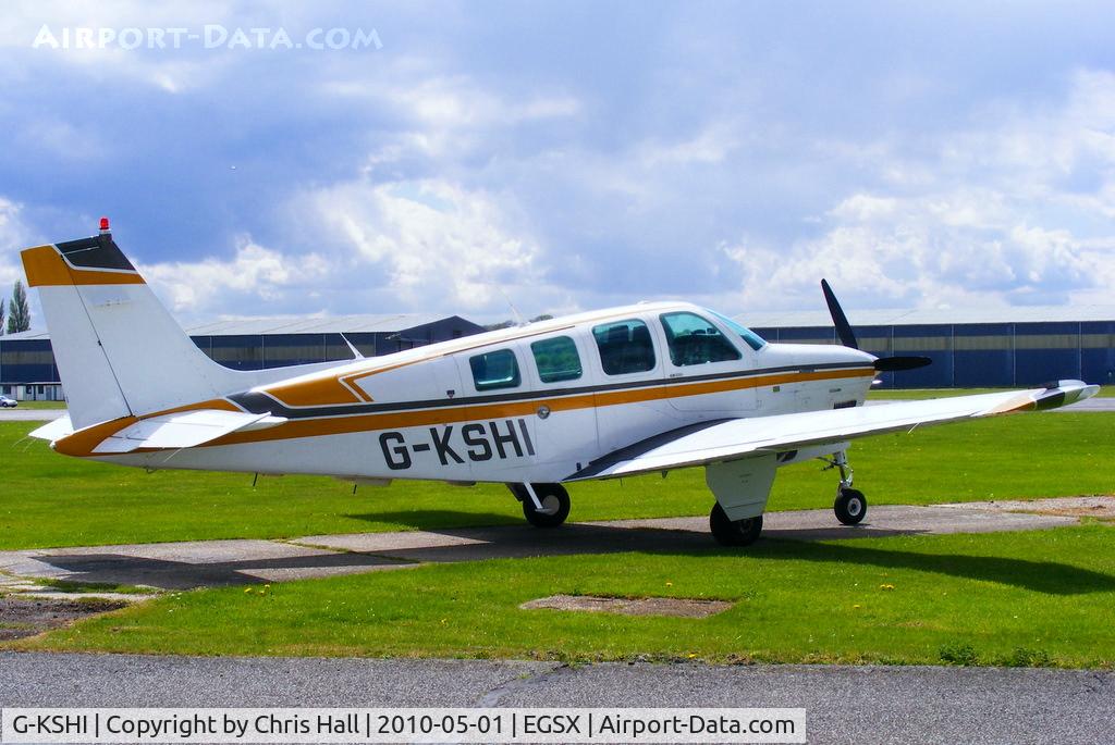 G-KSHI, 1987 Beechcraft A36 Bonanza C/N E-2353, Hangar 11 Group