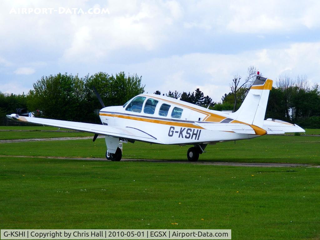 G-KSHI, 1987 Beechcraft A36 Bonanza C/N E-2353, Hangar 11 Group Beech A36 Bonanza