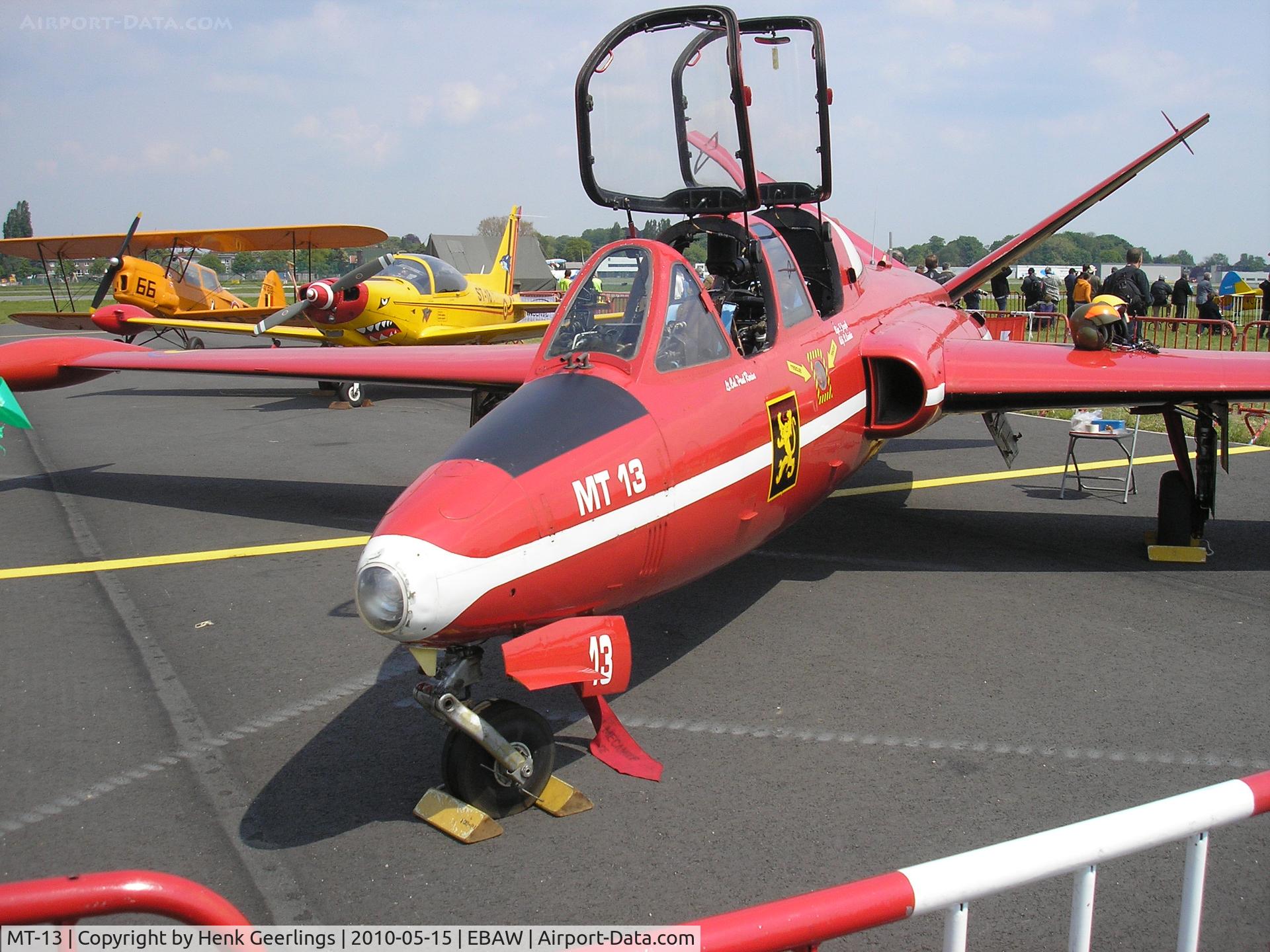 MT-13, Fouga CM-170R Magister C/N 270, Stampe Fly In , Deurne , May 2010