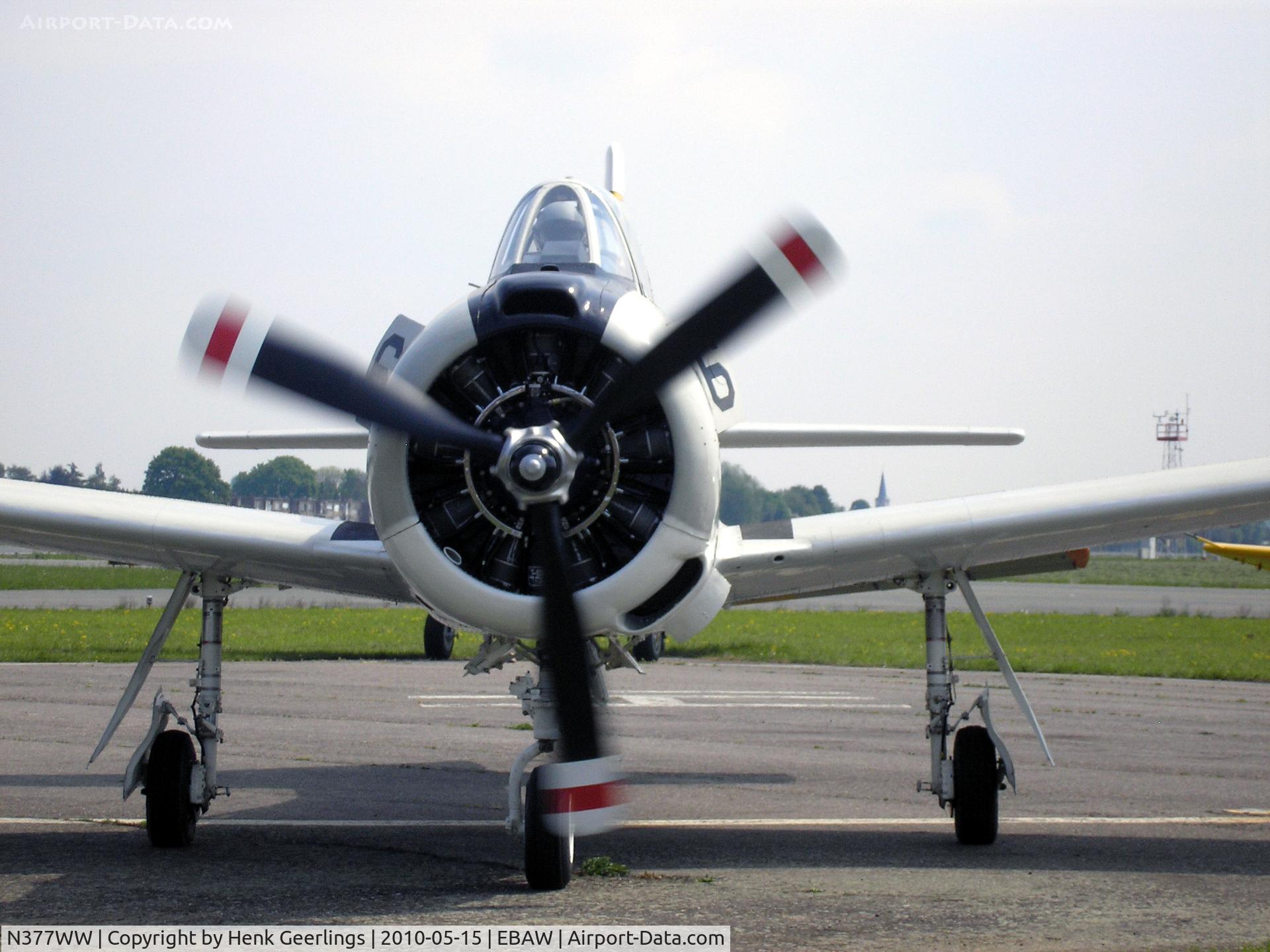 N377WW, 1954 North American T-28B Trojan C/N 200-140, Stampe Fly In , Deurne , May 2010