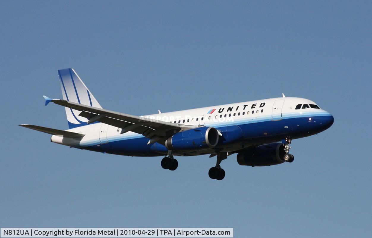 N812UA, 1998 Airbus A319-131 C/N 850, United A319