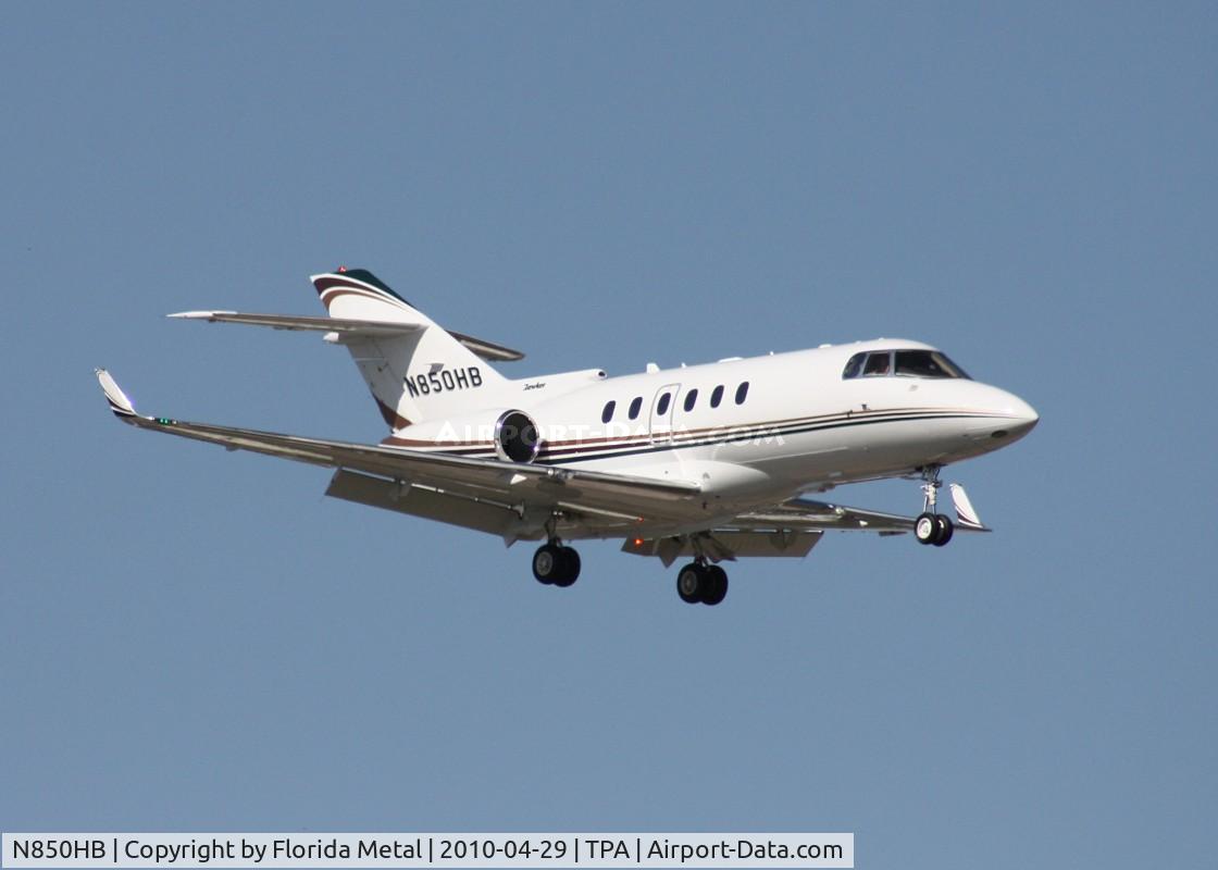 N850HB, 2008 Hawker Beechcraft Hawker 850XP C/N 258900, Hawker 850XP