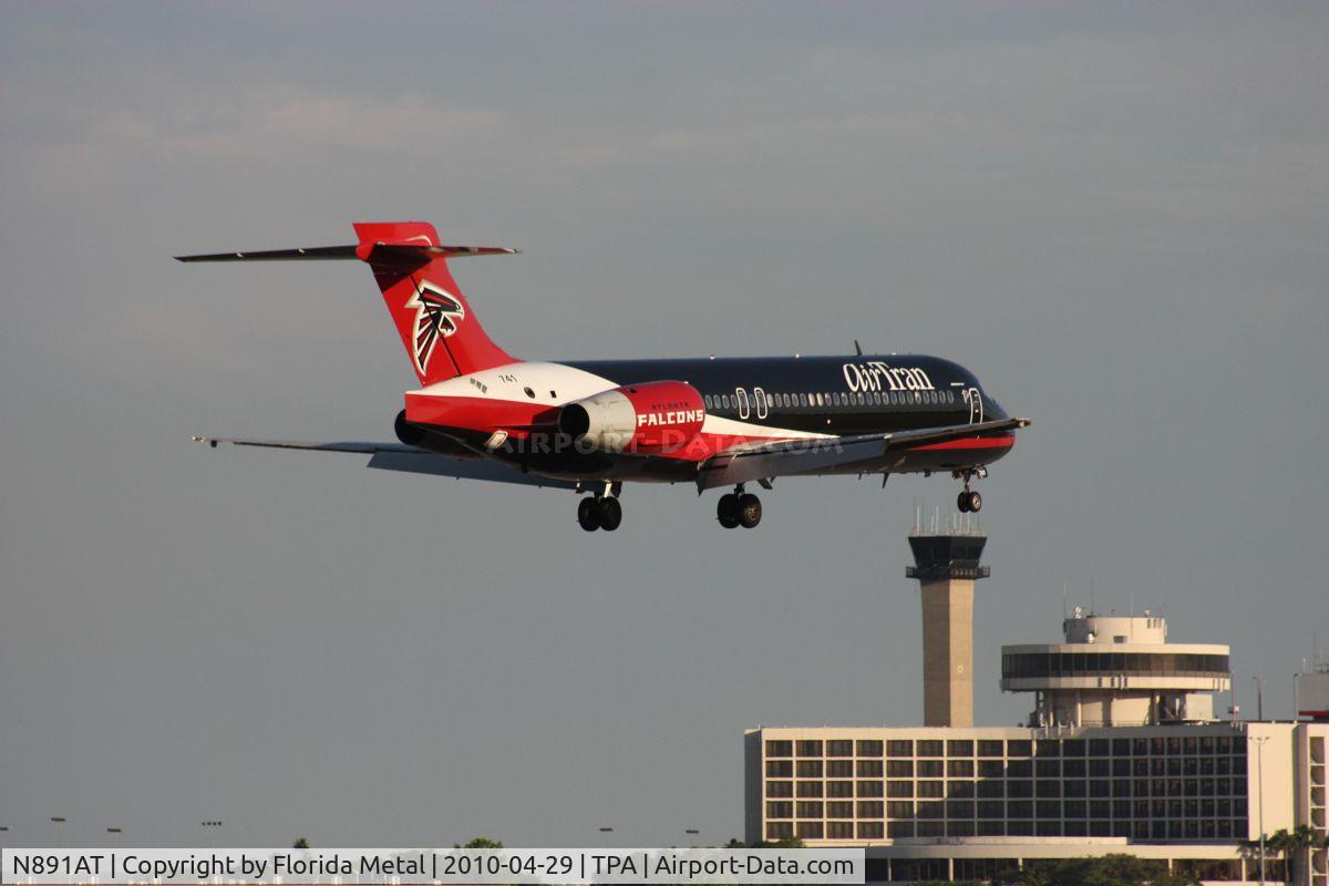 N891AT, 2004 Boeing 717-200 C/N 55043, Air Tran (Atlanta Falcons) 717