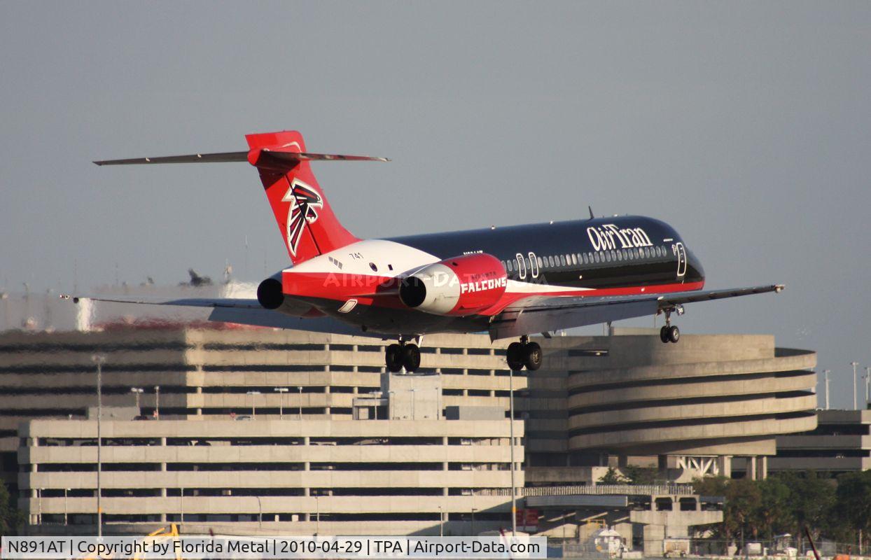 N891AT, 2004 Boeing 717-200 C/N 55043, Air Tran (Atlanta Falcons) 717