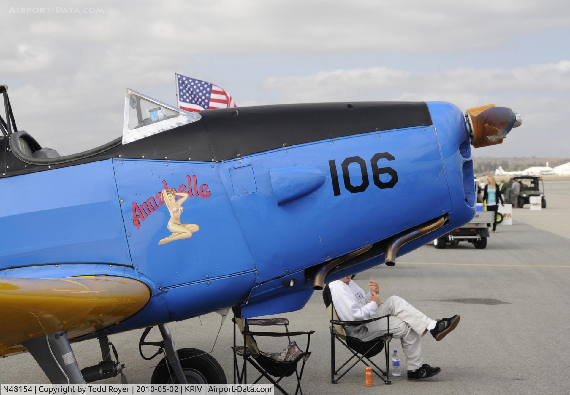 N48154, 1943 Fairchild M-62A C/N T437053, March Field Airfest 2010