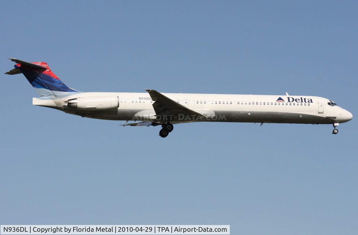 N936DL, 1989 McDonnell Douglas MD-88 C/N 49723, Delta MD-88