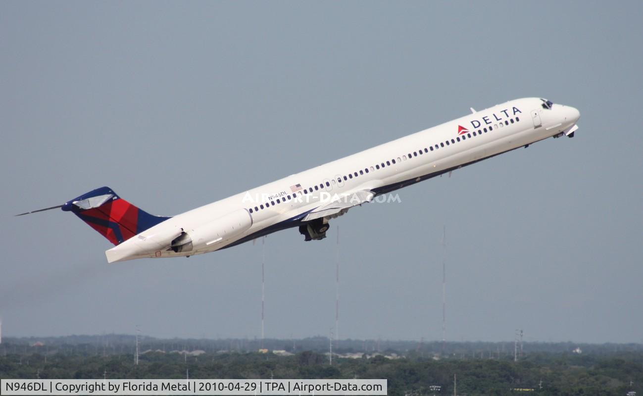 N946DL, 1989 McDonnell Douglas MD-88 C/N 49819, Delta MD-88