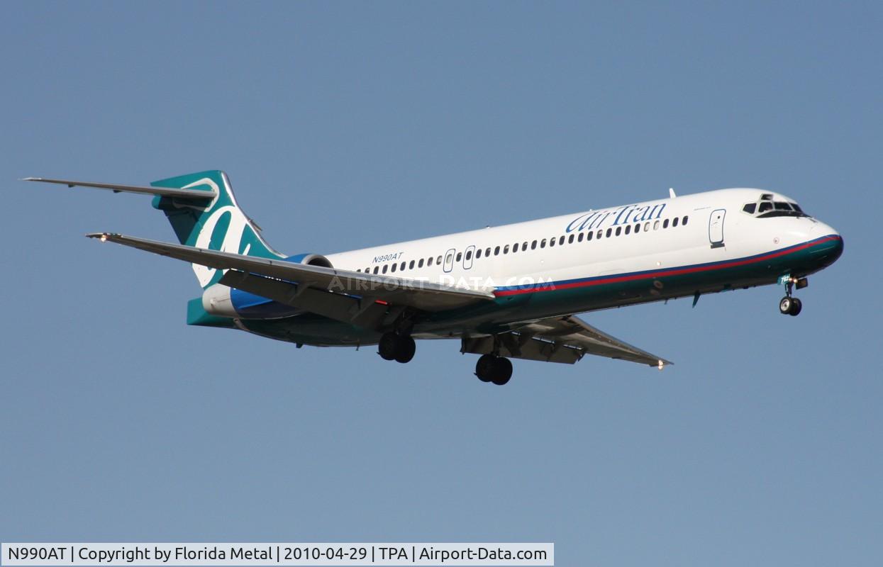 N990AT, 2001 Boeing 717-200 C/N 55134, Air Tran 717