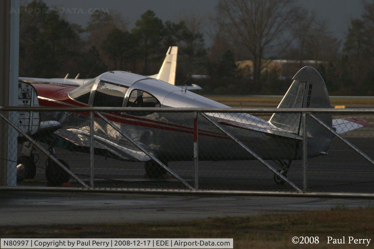 N80997, 1946 Globe GC-1B Swift C/N 1190, Sharp looking Globe, always a thrill to find