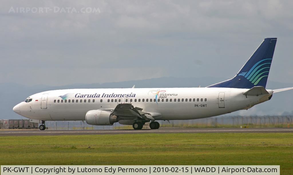 PK-GWT, 1995 Boeing 737-4K5 C/N 26316, Garuda