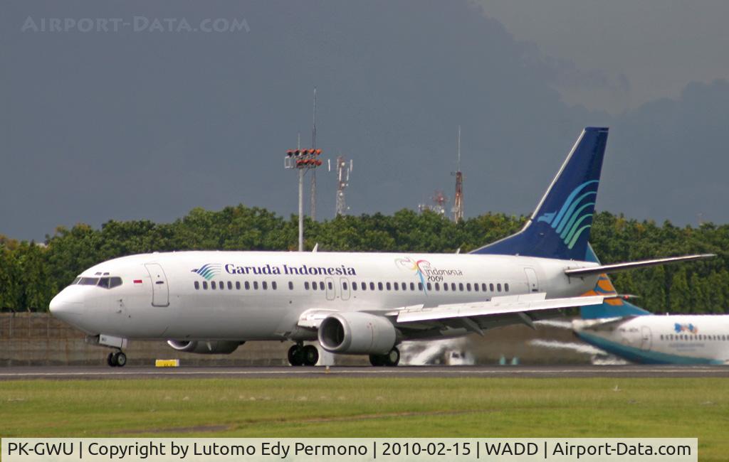 PK-GWU, 1991 Boeing 737-4Q8 C/N 24708, Garuda