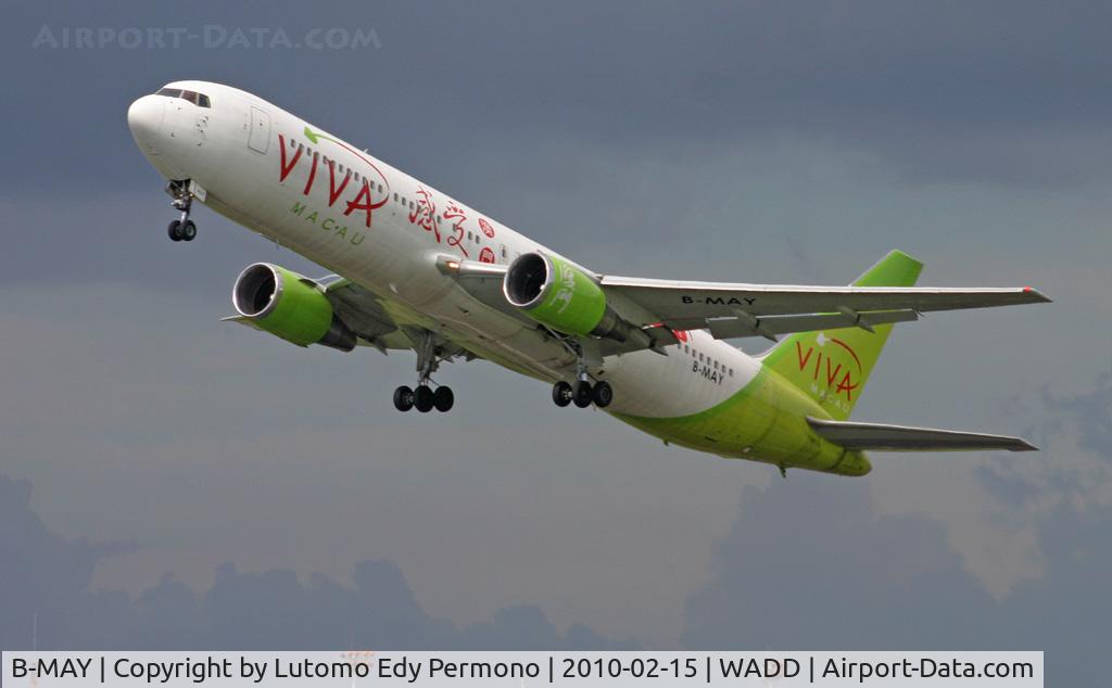 B-MAY, 1991 Boeing 767-319/ER C/N 24875, Viva Macau