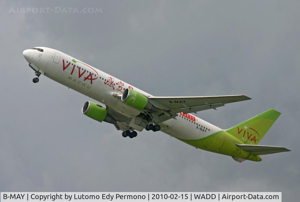 B-MAY, 1991 Boeing 767-319/ER C/N 24875, Viva Macau