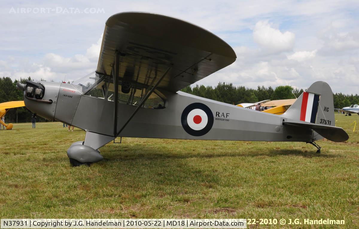 N37931, 1941 Piper J3C-65 Cub Cub C/N 6717, at Horn Point