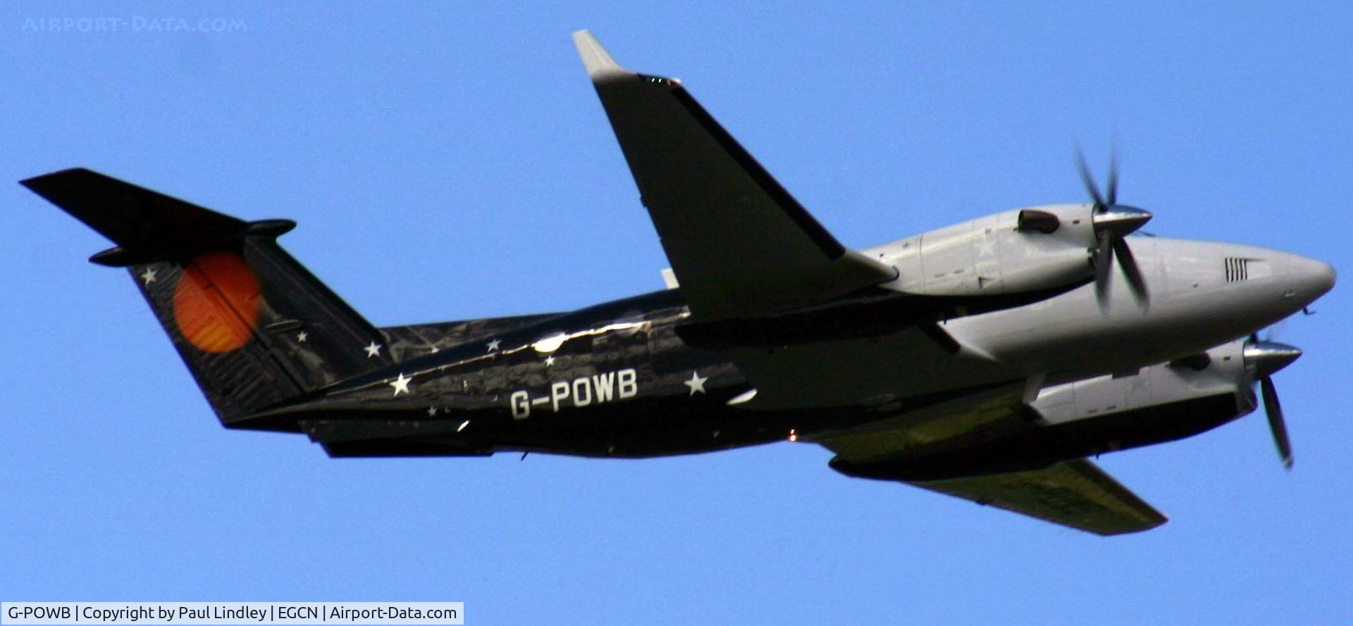 G-POWB, 2006 Raytheon King Air 350 (B300) C/N FL-506, Titan's crew ferry