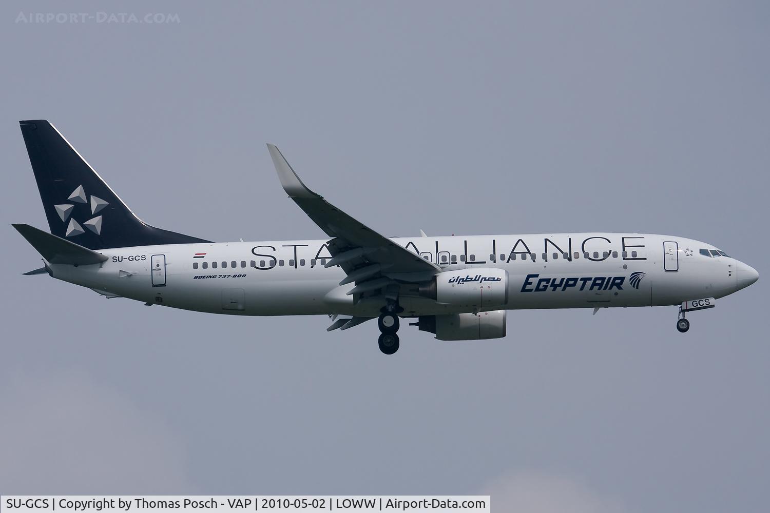 SU-GCS, 2008 Boeing 737-866 C/N 35563, Egypt Air