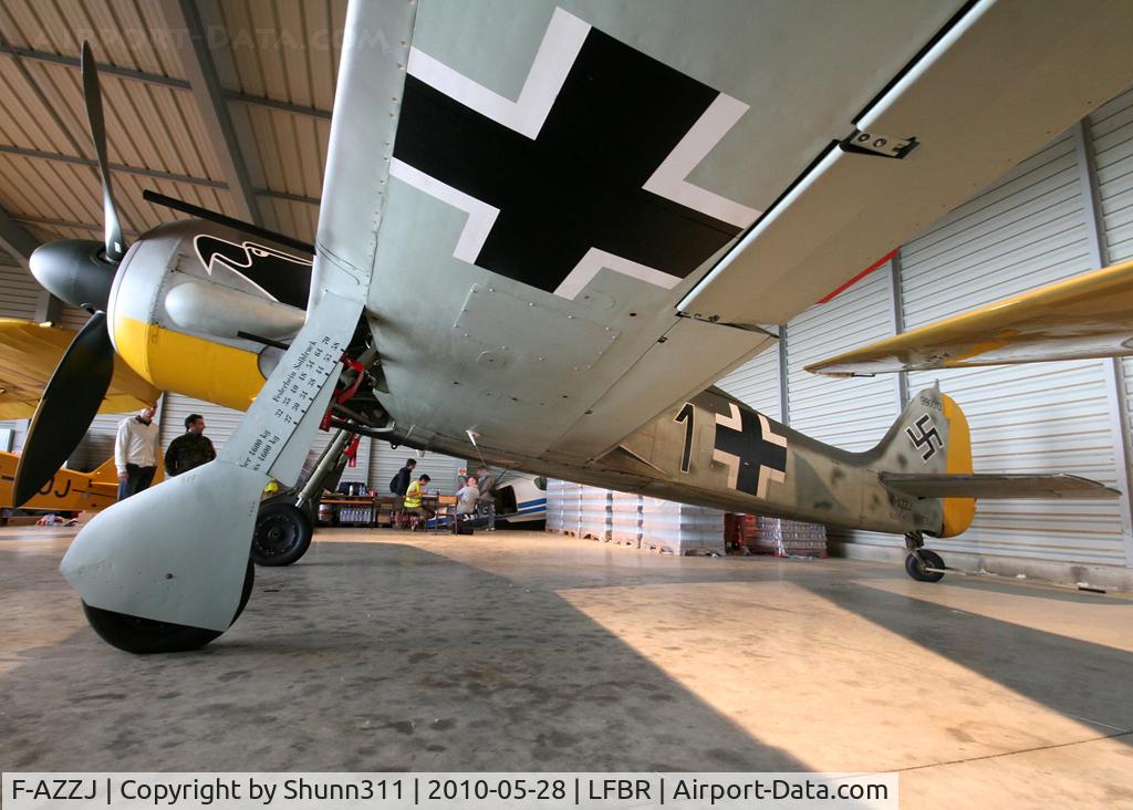 F-AZZJ, Flugwerk Fw 190-A8/N Replica C/N 990013, Participant of the Air Expo Airshow 2010
