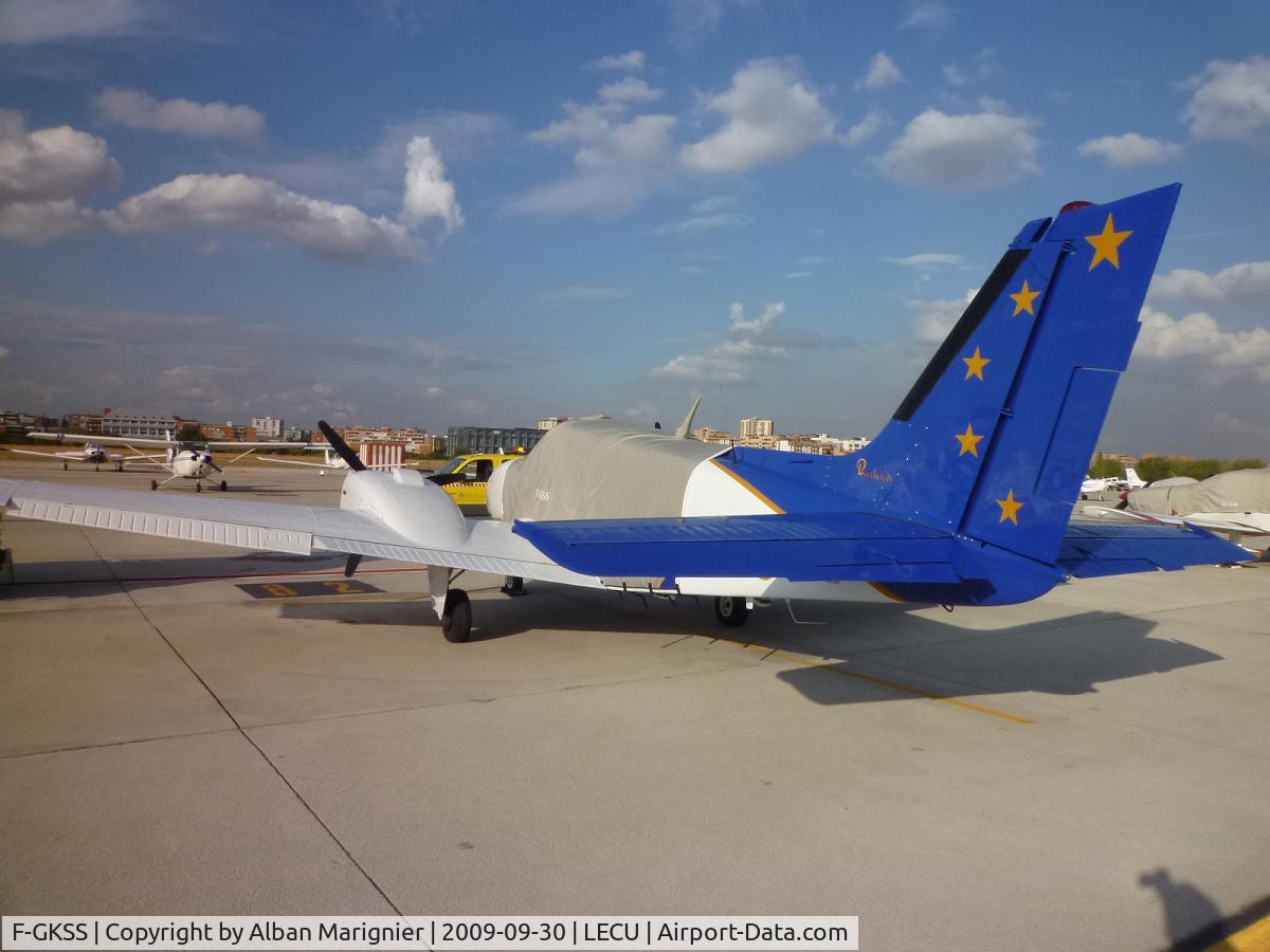 F-GKSS, 1971 Beech 58 Baron C/N TH-154, F-GKSS BE58 in Madrid Cuatro Vientos (LECU) arrived from Toussus-le-Noble (LFPN)