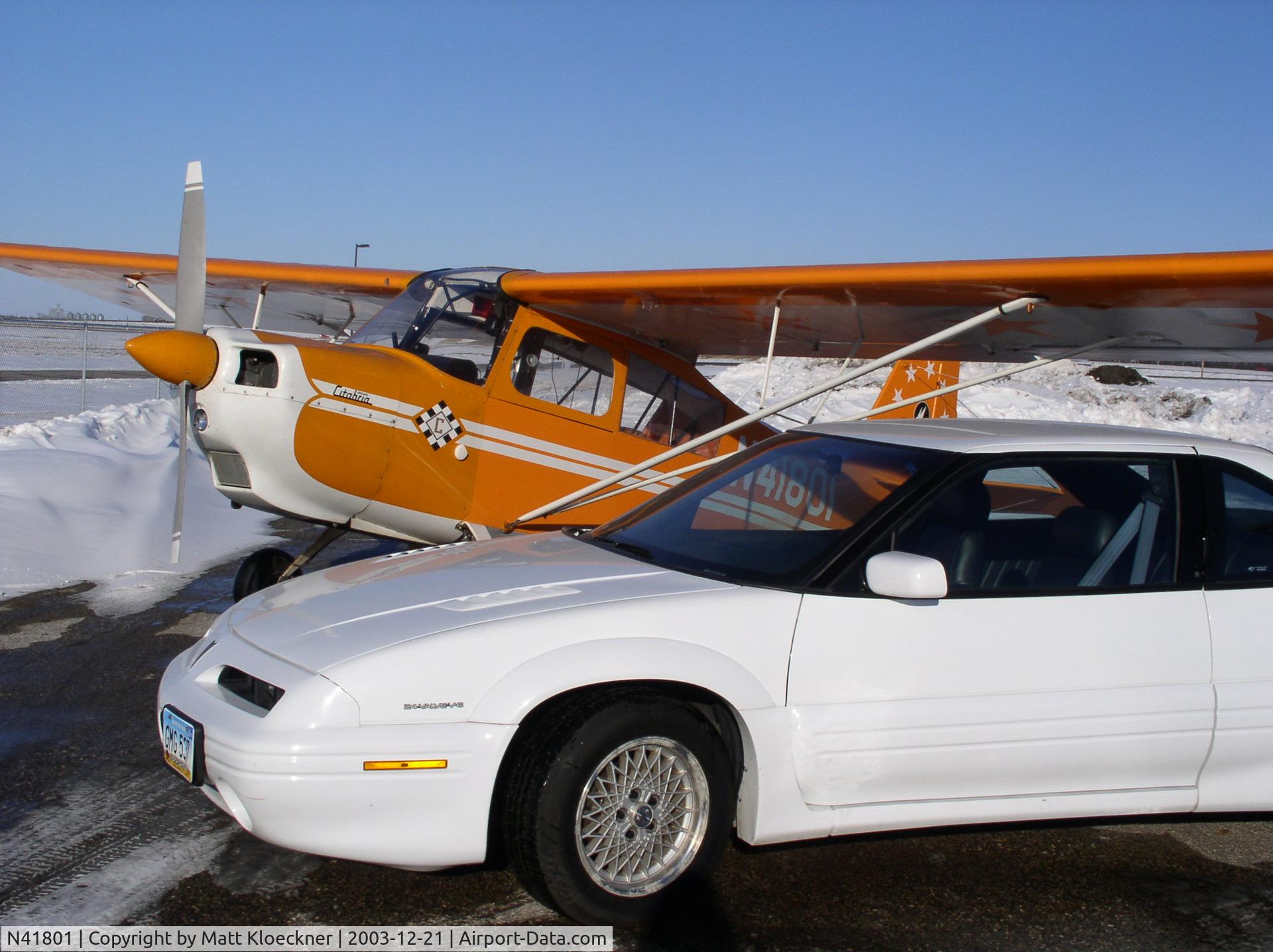 N41801, 1973 Bellanca 7GCBC C/N 605-74, Christmas in Moorhead, MN (2003)