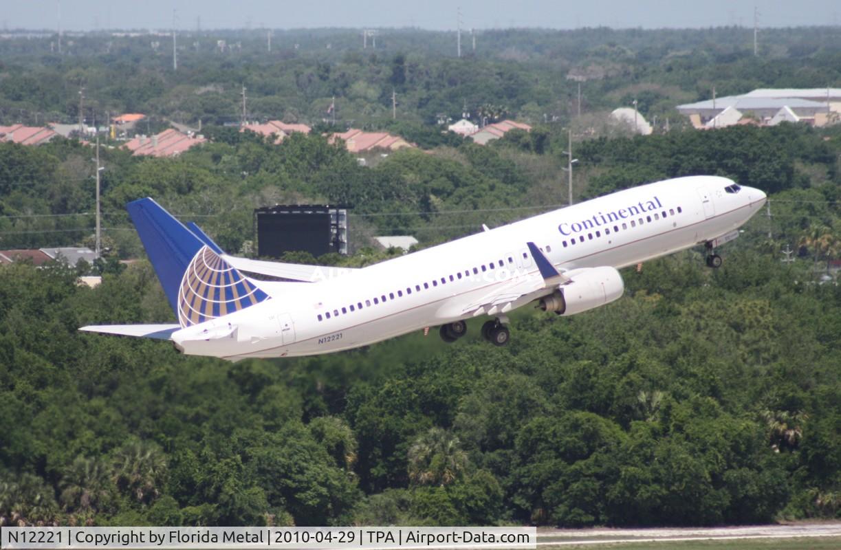N12221, 1998 Boeing 737-824 C/N 28930, Continental 737-800