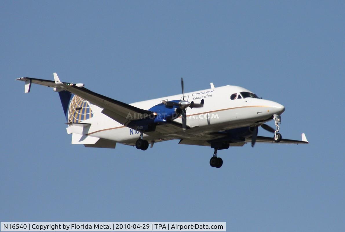 N16540, 1995 Beech 1900D C/N UE-172, Continental Connection B1900D