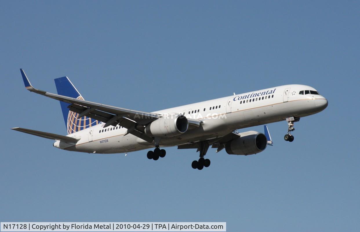 N17128, 1998 Boeing 757-224 C/N 27567, Continental 757-200