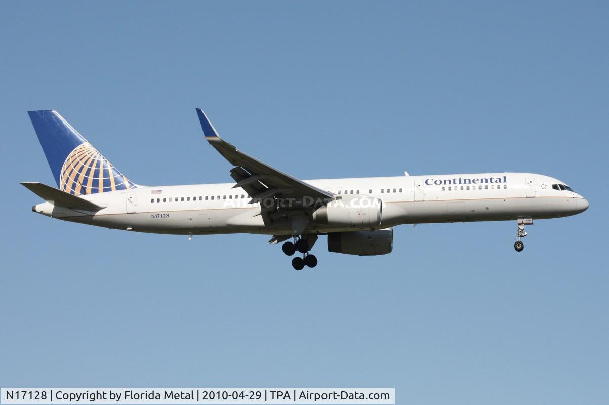 N17128, 1998 Boeing 757-224 C/N 27567, Continental 757-200