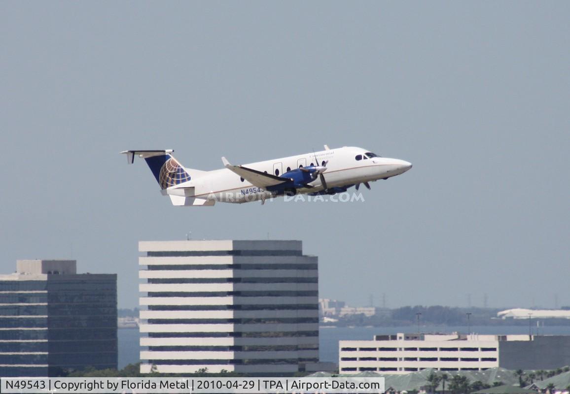 N49543, 1995 Beech 1900D C/N UE-181, Continental Connection B1900D